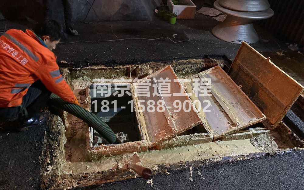 276桐庐饭店隔油池清理