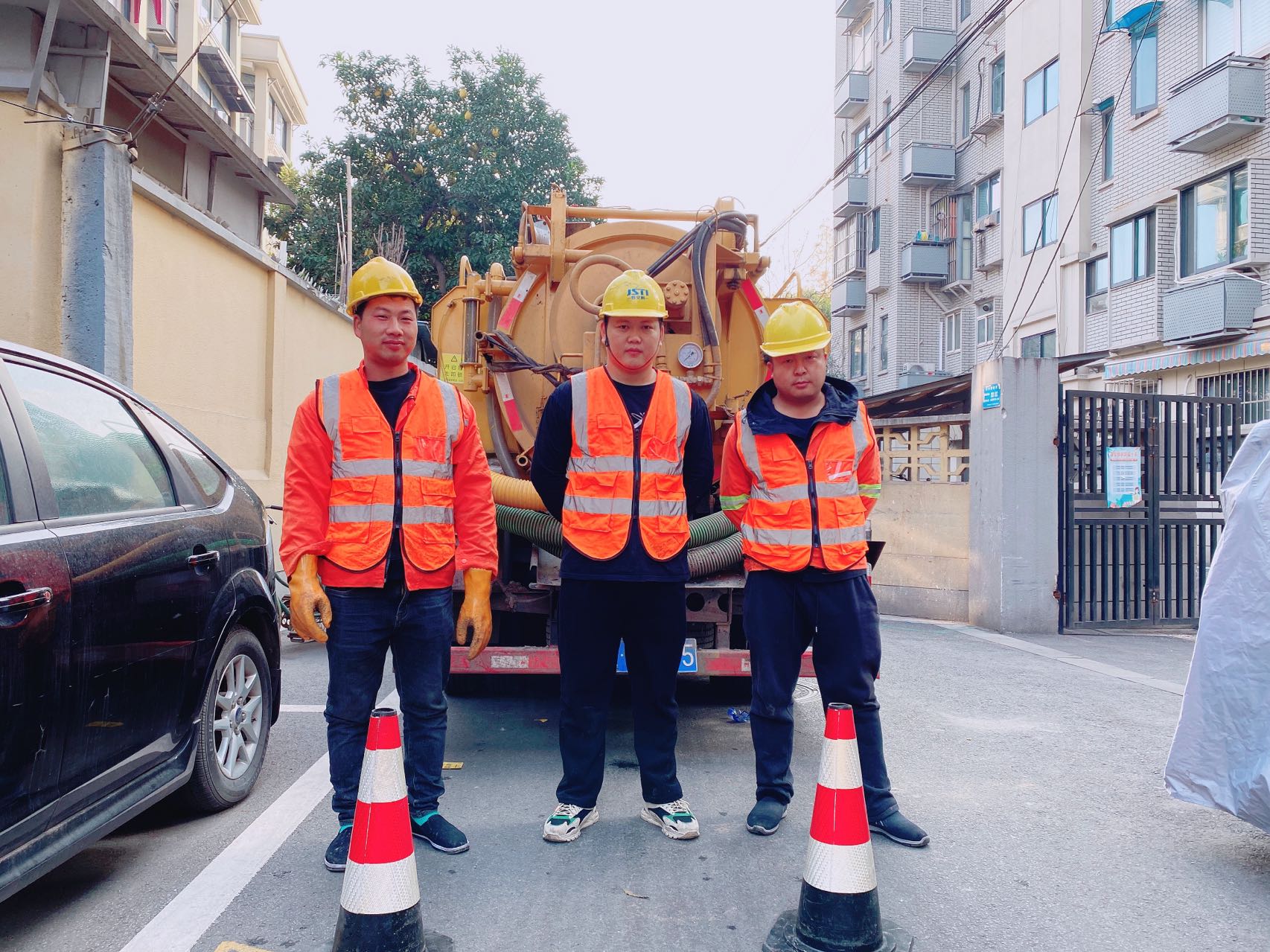 桐庐南京某小区管道清淤检测施工